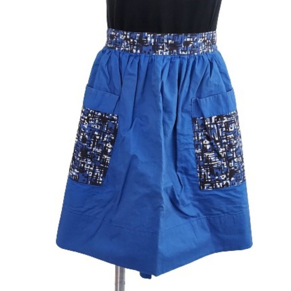 Vintage Reversible Half Apron